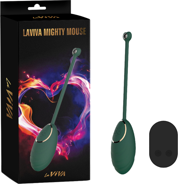 LA VIVA MIGHTY MOUSE REMOTE CONTROL VIBRATING EGG