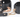 Double Strap Hand Cuffs in Black