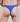 LIL Men 405 Blue Lycra Thong Boxed L/XL