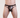 LIL Mens 560 Leather Look Jock Strap Boxed Black - L/XL