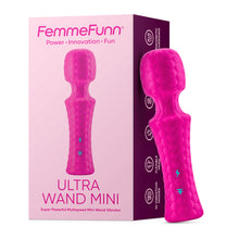 Load image into Gallery viewer, FemmeFunn- Ultra Mini Wand- Rechargeable- Pink
