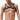 Male Cross Front Neoprene Harness with Zips