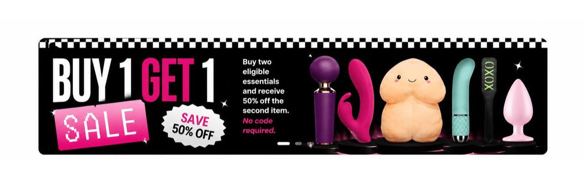 Naughty But Nice BOGO mobile-safe narrow hero banner