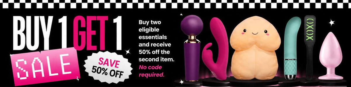 Naughty But Nice BOGO half price NBN Essentials narrow hero banner