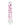 Iciciles NO.7 Clear With Pink Dots Small