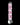 Iciciles NO.7 Clear With Pink Dots Small