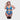 Queen Size Mesh Lingerie Set - Blue
