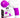 Pretty Love - Massager Wand - Purple/White