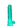 8" Realistic Dildo with Balls - Turquoise