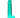 8" Realistic Dildo with Balls - Turquoise