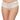 Dreamgirl Open Crotch Panty 7177  White Size Small