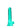 7'' Realistic Dildo With Balls - Turquoise