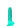 7'' Realistic Dildo With Balls - Turquoise