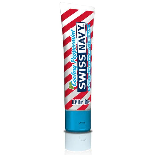 Swiss Navy Cooling Peppermint Flavored Lubricant 10ml