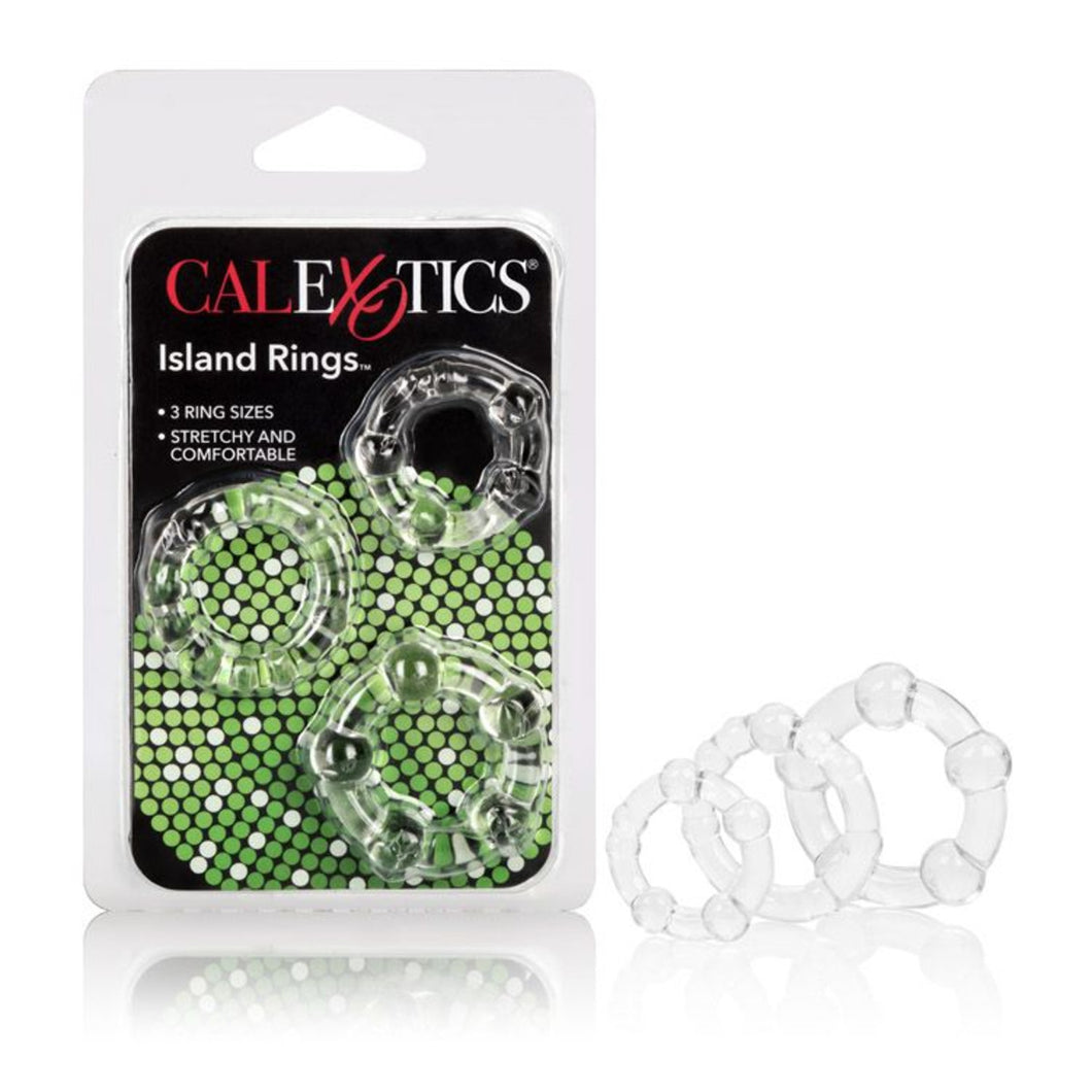 SILICONE ISLAND RINGS CLEAR