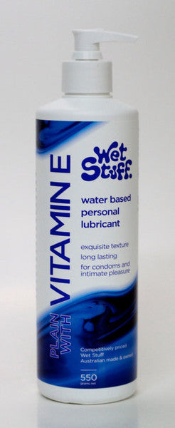 WET STUFF VITAMIN E 550G PUMP