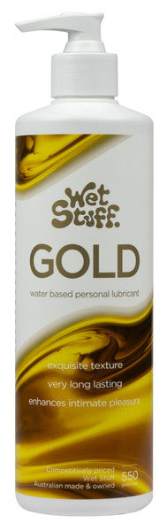 WET STUFF GOLD 550G PUMP