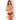 RENE ROFE SEXY CROTCHLESS LACE V THONG S/M - RED AND BLACK