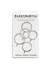 Load image into Gallery viewer, ELECTRASTIM METAL COCKRING SET OF 5
