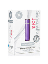 Load image into Gallery viewer, SENSUELLE JOIE RECHARGEABLE BULLET PURPLE
