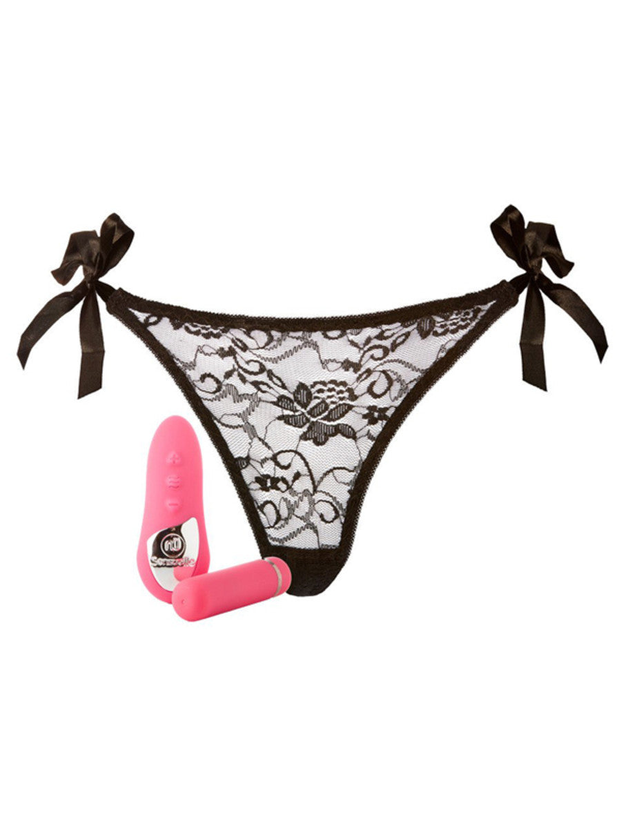 NU SENSUELLE RECHG PLEASURE PANTY PNK