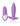 NU Sensuelle Remote Control Mini Plug - Purple