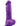 COLOURS PLEASURES THICK 8" DILDO PURPLE