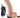 Fetish Fantasy Series 7" Vibrating Hollow Strap-On With Balls