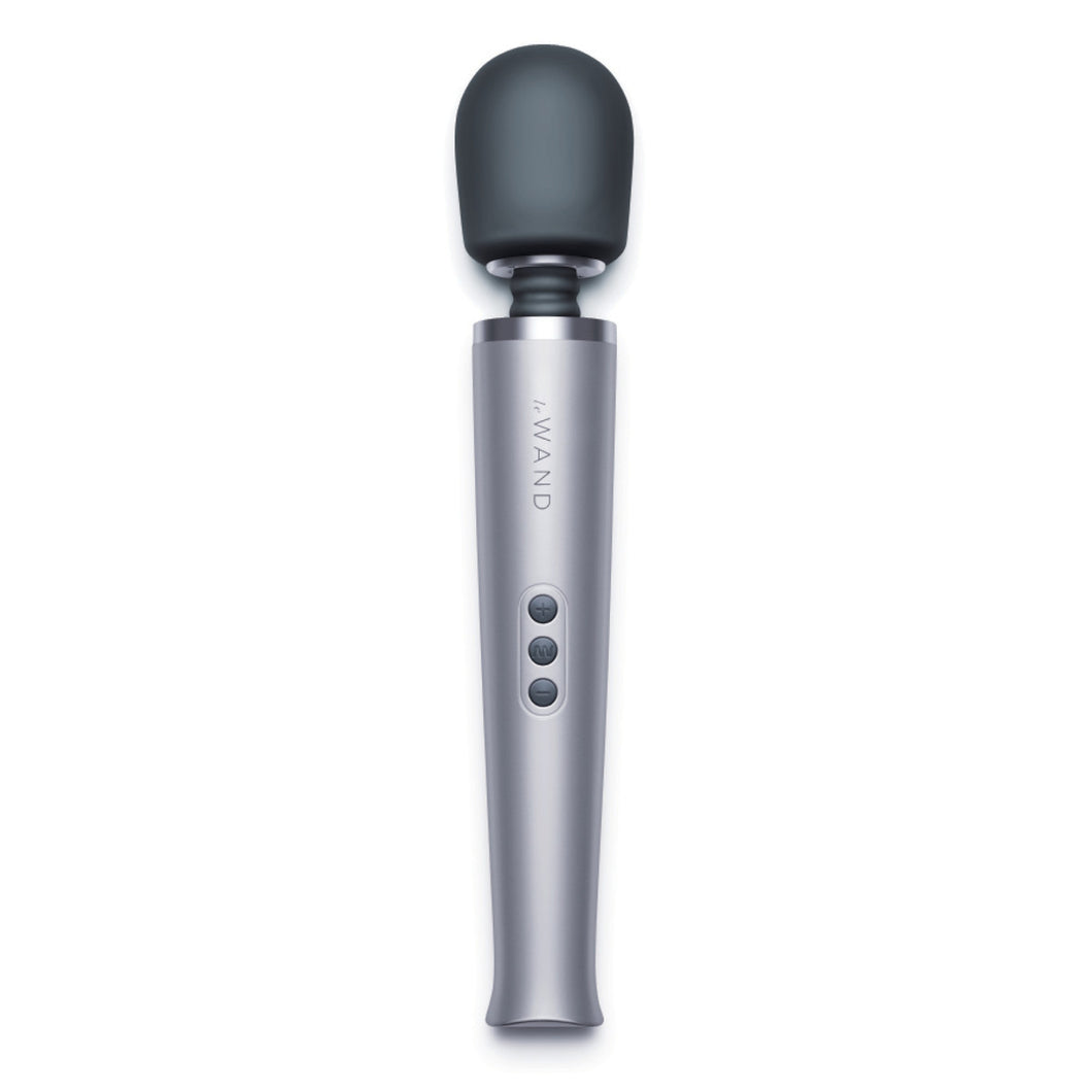 LE WAND GREY RECHARGEABLE AU PLUG MASSAGER