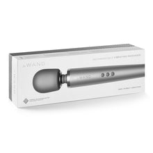 Load image into Gallery viewer, LE WAND GREY RECHARGEABLE AU PLUG MASSAGER
