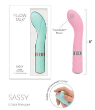 Load image into Gallery viewer, PILLOW TALK SASSY G SPOT TEAL
