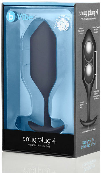 B-VIBE SNUG PLUG 4 BLACK