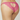 STM LACE HEART OPEN CROTCH PANTY 10836 PINK XL