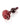 Icicles No. 76 Anal Rose - Red