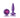 Glams Mini Butt Plug with Purple Gem
