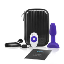 Load image into Gallery viewer, B-VIBE PETITE RIMMING PLUG PURPLE RECHARGE
