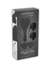 Load image into Gallery viewer, PLAYFUL DIAMONDS THE ROYAL TEASE 3 PIECE FETISH KIT
