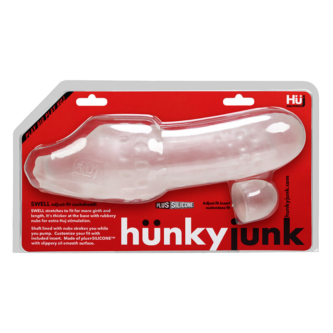 HUNKYJUNK  PENIS EXTENSION SHEATH ICE