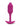 Vibrating Snug Plug - Medium - Rose