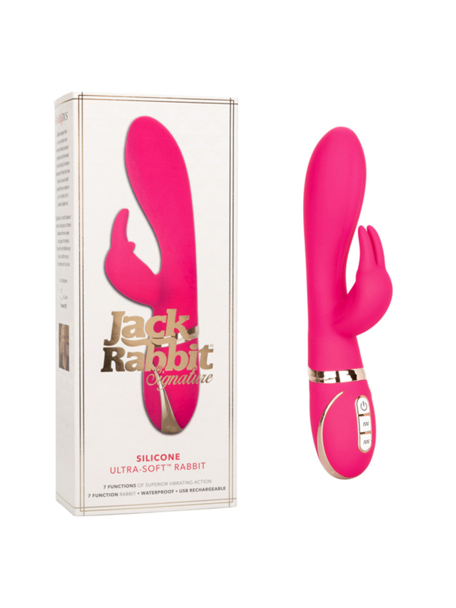 JACK RABBIT SIGNATURE SILICONE ULTRA-SOFT RABBIT