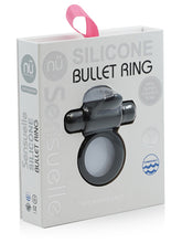 Load image into Gallery viewer, NU SENSUELLE SILICONE BULLET RING BLACK
