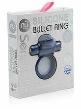 Load image into Gallery viewer, NU SENSUELLE SILICONE BULLET RING NAVY BLUE
