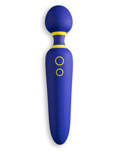 Load image into Gallery viewer, ROMP FLIP CORDLESS MASSAGER WAND BLUE
