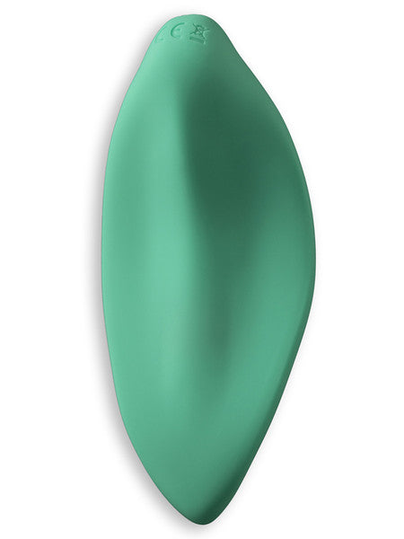 ROMP WAVE LAY ON CLITORAL MASSAGE VIBRATOR GREEN