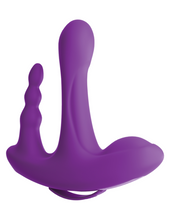 Load image into Gallery viewer, 3SOME ROCK N RIDE TRIPLE STIMULATOR PURPLE
