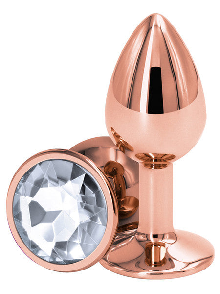 REAR ASSETS ROSE GOLD SMALL CLEAR