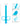 Lubrication Syringe Tube Applicator - Blue
