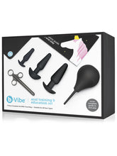 Load image into Gallery viewer, B-VIBE ANAL TRAINING 7 PCE EDUCATION SET BLACK
