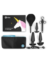 Load image into Gallery viewer, B-VIBE ANAL TRAINING 7 PCE EDUCATION SET BLACK
