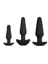 Load image into Gallery viewer, B-VIBE ANAL TRAINING 7 PCE EDUCATION SET BLACK
